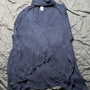 Sun n Moon Navy Women's Blouse